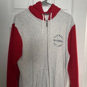 Old Navy zip-up jacket, size L. 🩶❤️